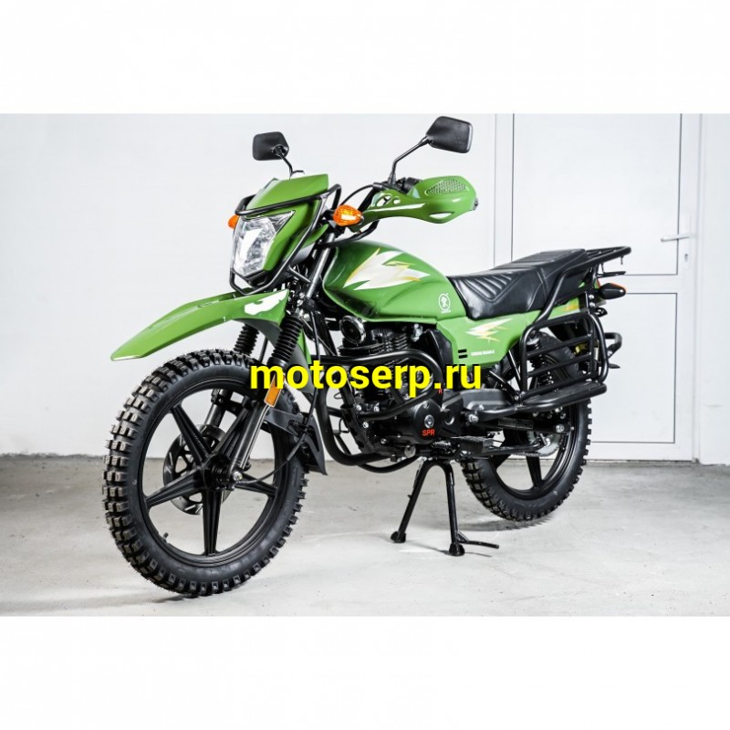 Купить  Мотоцикл внедорожный SPRMOTORS CROSSROAD 200, 200cc, эндуро, ЭПТС 4 так; диск торм, кикстартер (шт)  купить с доставкой по Москве и России, цена, технические характеристики, комплектация фото  - motoserp.ru
