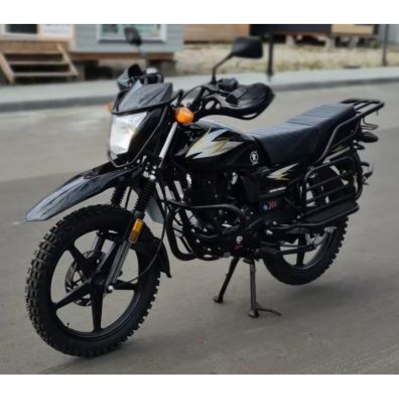 Купить  Мотоцикл внедорожный SPRMOTORS CROSSROAD 200, 200cc, эндуро, ЭПТС 4 так; диск торм, кикстартер (шт)  купить с доставкой по Москве и России, цена, технические характеристики, комплектация фото  - motoserp.ru