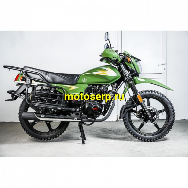 Купить  Мотоцикл внедорожный SPRMOTORS CROSSROAD 200, 200cc, эндуро, ЭПТС 4 так; диск торм, кикстартер (шт)  купить с доставкой по Москве и России, цена, технические характеристики, комплектация фото  - motoserp.ru