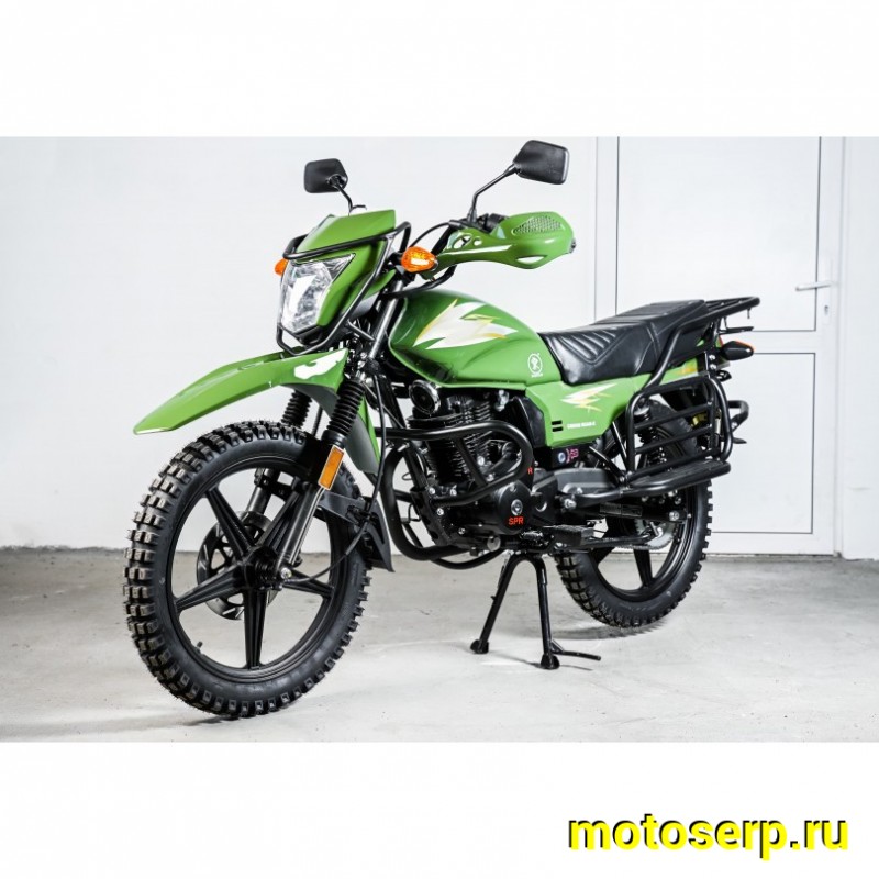 Купить  Мотоцикл внедорожный SPRMOTORS CROSSROAD 200, 200cc, эндуро, ЭПТС 4 так; диск торм, кикстартер (шт)  купить с доставкой по Москве и России, цена, технические характеристики, комплектация фото  - motoserp.ru