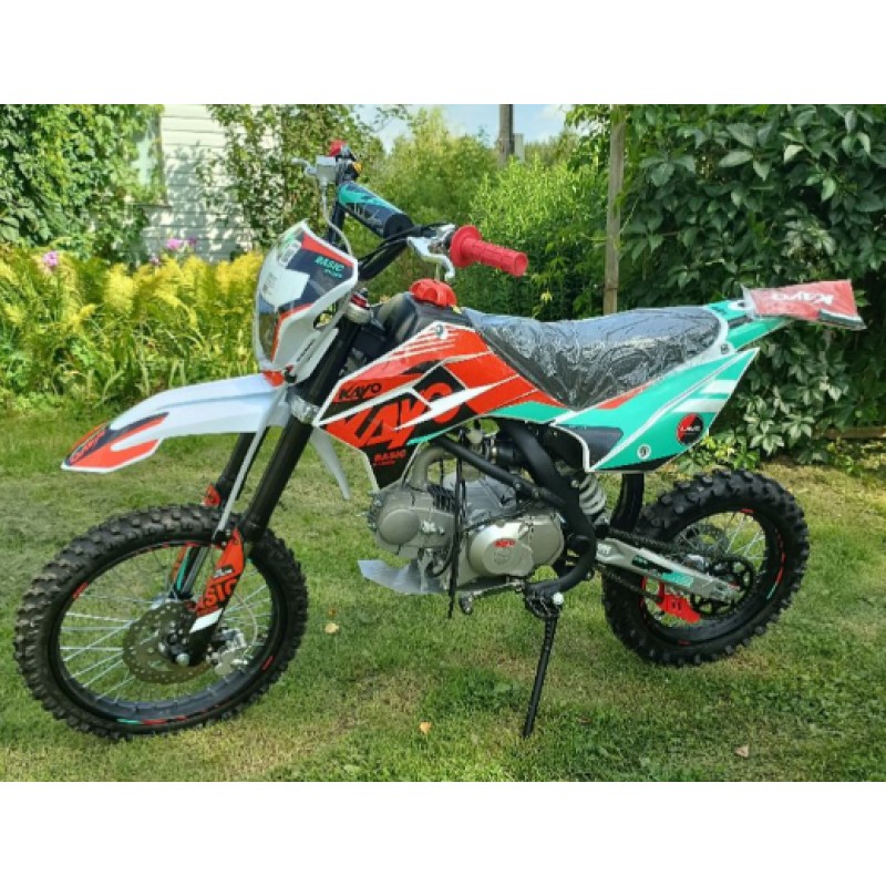 Купить  Питбайк KAYO Basic K125EM 17/14 KRZ 2026г. (механ. сцепл., эл. стартер) (шт) (SM (ФОТО купить с доставкой по Москве и России, цена, технические характеристики, комплектация фото  - motoserp.ru