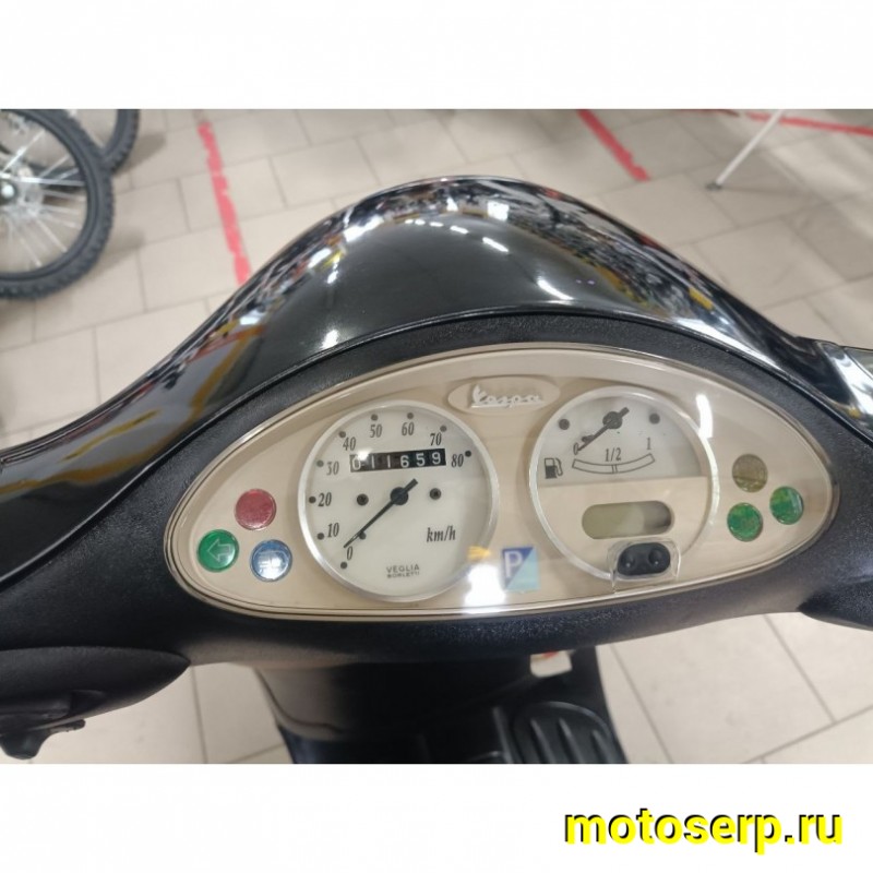 Купить  Скутер Vespa 50 ET4 11659км 2003 г.в. Из Японии,без пробега по РФ    купить с доставкой по Москве и России, цена, технические характеристики, комплектация фото  - motoserp.ru