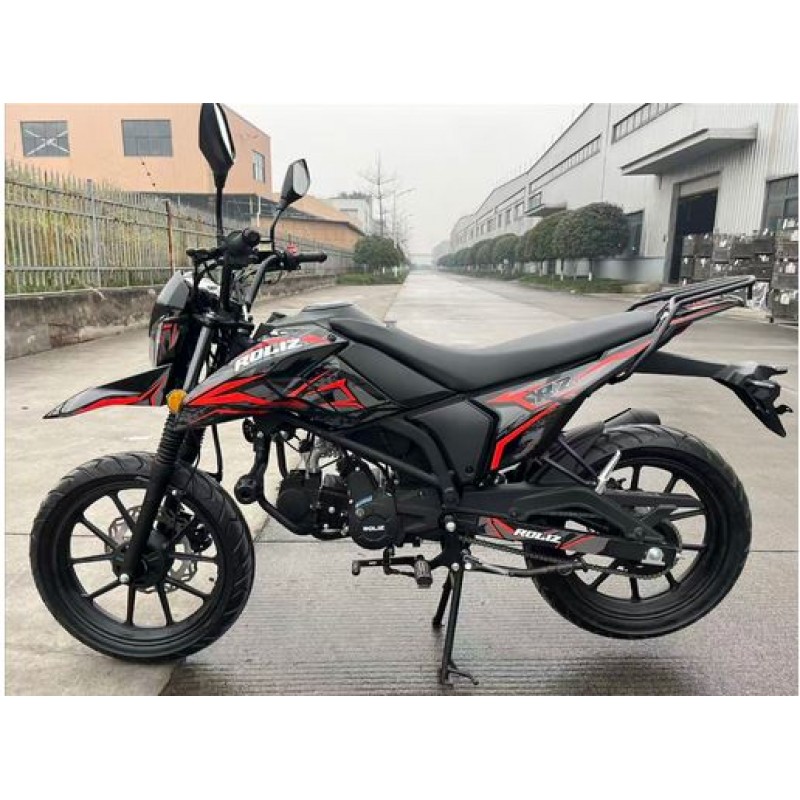 Купить  Мопед Roliz Альфа URSA 50 17/17" Карбюр, мотард Motard 50 17/17" USB (шт) 01250 купить с доставкой по Москве и России, цена, технические характеристики, комплектация фото  - motoserp.ru
