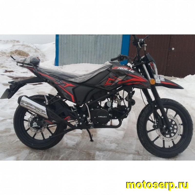 Купить  Мопед Roliz Альфа URSA PRO EFI 50cc ИНЖЕКТОР, 17/17" USB мотард Motard 50 (шт) 01250 купить с доставкой по Москве и России, цена, технические характеристики, комплектация фото  - motoserp.ru