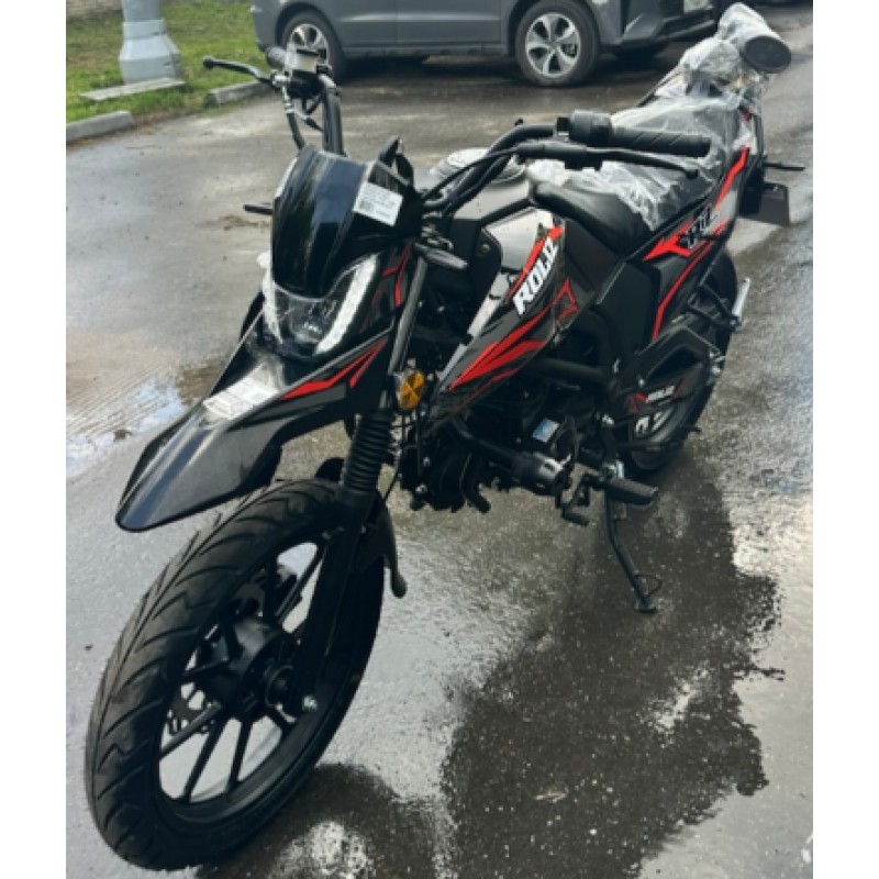 Купить  Мопед Roliz Альфа URSA PRO EFI 50cc ИНЖЕКТОР, 17/17" USB мотард Motard 50 (шт) 01250 купить с доставкой по Москве и России, цена, технические характеристики, комплектация фото  - motoserp.ru