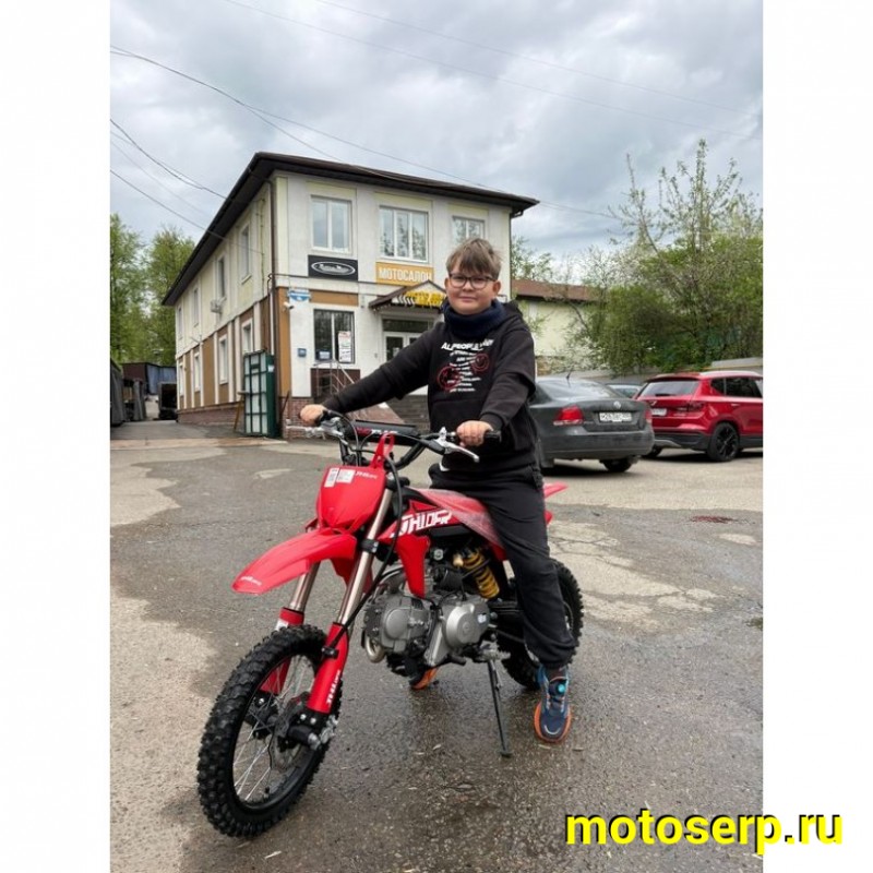 Купить  Питбайк JHLofr MK125 125сс, ZS BS125, механика, 14/12" эл/кикстарт 2026г. (шт) (ТехМаркет купить с доставкой по Москве и России, цена, технические характеристики, комплектация фото  - motoserp.ru