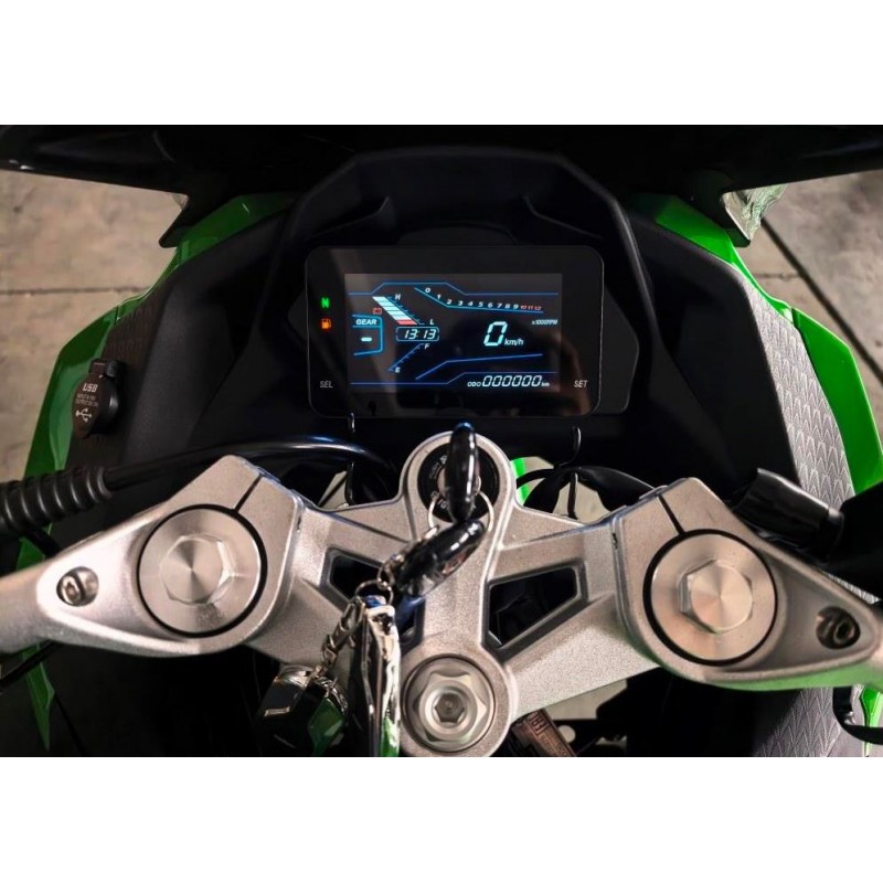 Купить  Мотоцикл MM FALCON PRIME 3 NEW (Kawasaki NINJA ) 2026г. 4Т, 300cc, 175FMN, PR300, 6КПП, 110/150х70-17"(шт) (MM  купить с доставкой по Москве и России, цена, технические характеристики, комплектация фото  - motoserp.ru