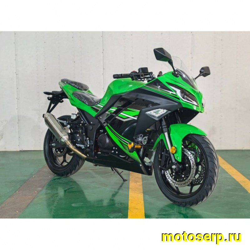 Купить  Мотоцикл MM FALCON PRIME 3 NEW (Kawasaki NINJA ) 4Т, 300cc, 175FMN, PR300, 6КПП, 110/150х70-17"(шт) (MM  купить с доставкой по Москве и России, цена, технические характеристики, комплектация фото  - motoserp.ru