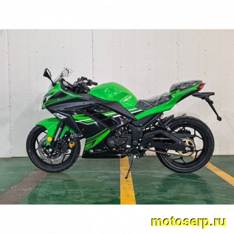 Купить  Мотоцикл MM FALCON PRIME 3 NEW (Kawasaki NINJA ) 4Т, 300cc, 175FMN, PR300, 6КПП, 110/150х70-17"(шт) (MM  купить с доставкой по Москве и России, цена, технические характеристики, комплектация фото  - motoserp.ru