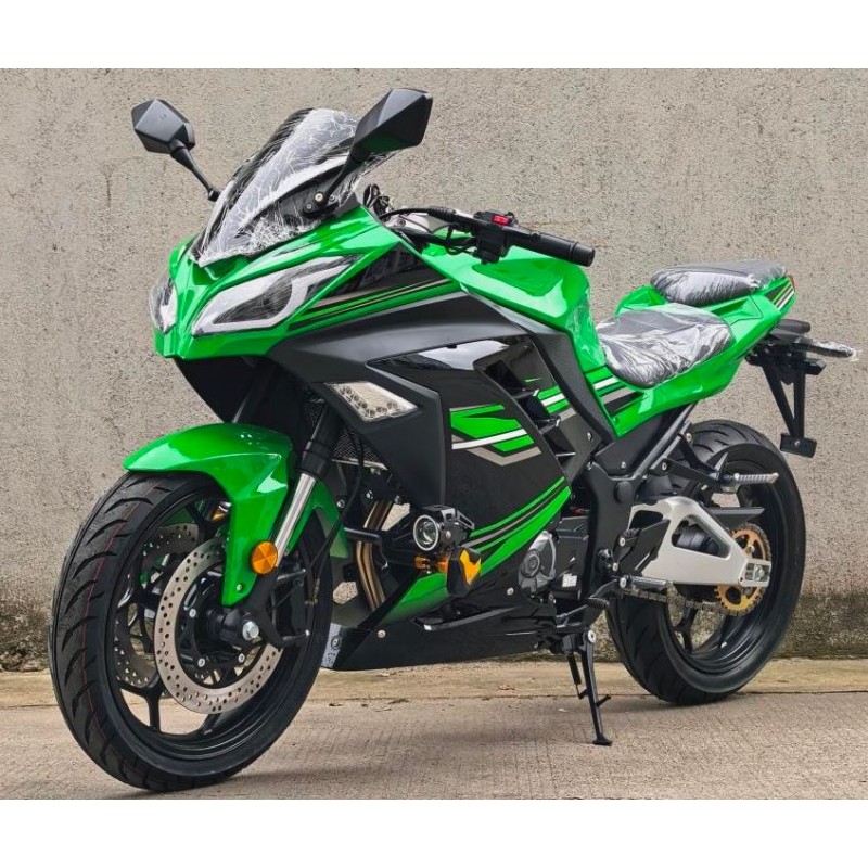 Купить  Мотоцикл MM FALCON PRIME 3 NEW (Kawasaki NINJA ) 2026г. 4Т, 300cc, 175FMN, PR300, 6КПП, 110/150х70-17"(шт) (MM  купить с доставкой по Москве и России, цена, технические характеристики, комплектация фото  - motoserp.ru