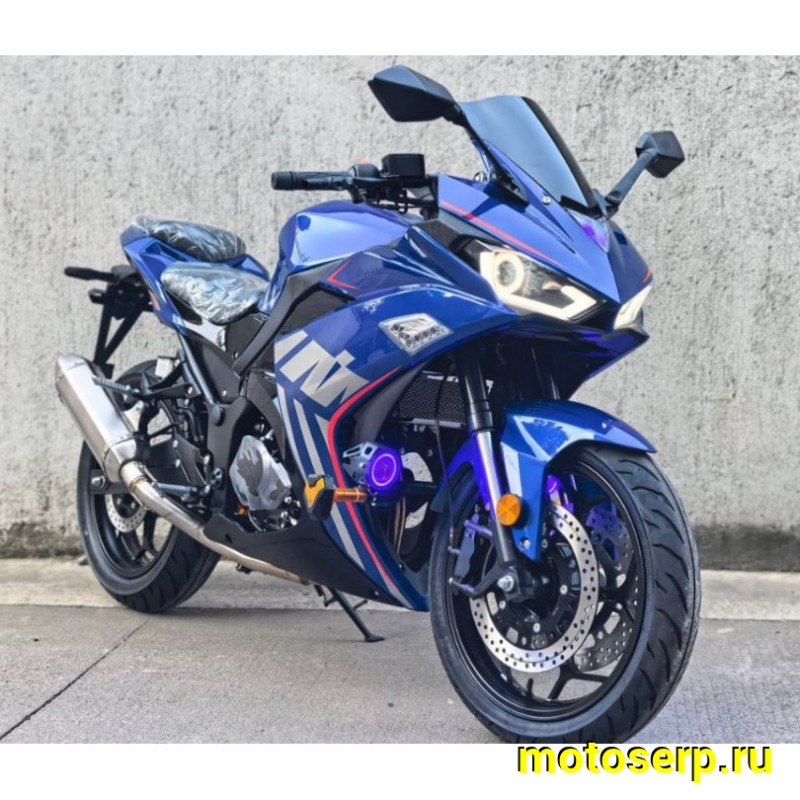Купить  Мотоцикл MM FALCON PRIME 2 NEW (репл. Yamaha R6) (Прайм2) 2026г спорт 4Т, 300cc, 175FMN, PR300 , 6КПП, 110/70-17"/150/70-17" шт) (MM  купить с доставкой по Москве и России, цена, технические характеристики, комплектация фото  - motoserp.ru