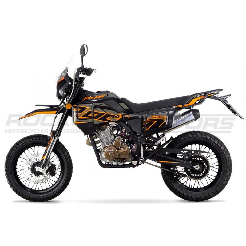 Купить  Мотоцикл внедорожный ROCKOT WARRIOR (ЭПТС) Тур-эндуро LX176FMN Тур-эндуро (реплика Husqvarna Norden) Мотард 21/18" (шт) (ROCKOT (ФОТО купить с доставкой по Москве и России, цена, технические характеристики, комплектация фото  - motoserp.ru