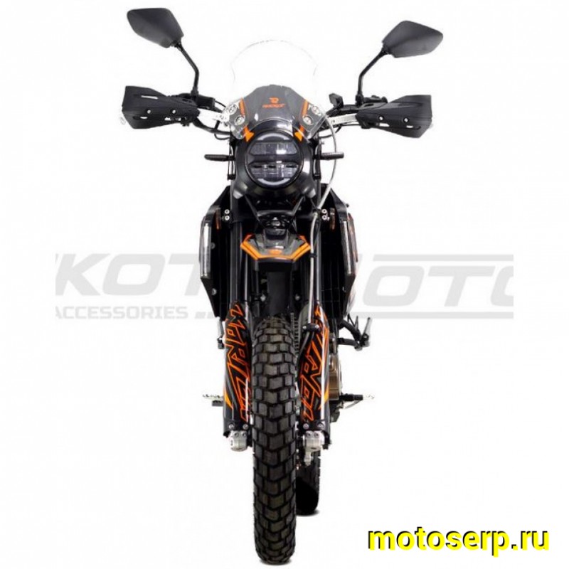 Купить  Мотоцикл внедорожный ROCKOT WARRIOR (ЭПТС) Тур-эндуро LX176FMN (реплика Husqvarna Norden) Мотард 21/18" (шт) (ROCKOT (ФОТО купить с доставкой по Москве и России, цена, технические характеристики, комплектация фото  - motoserp.ru