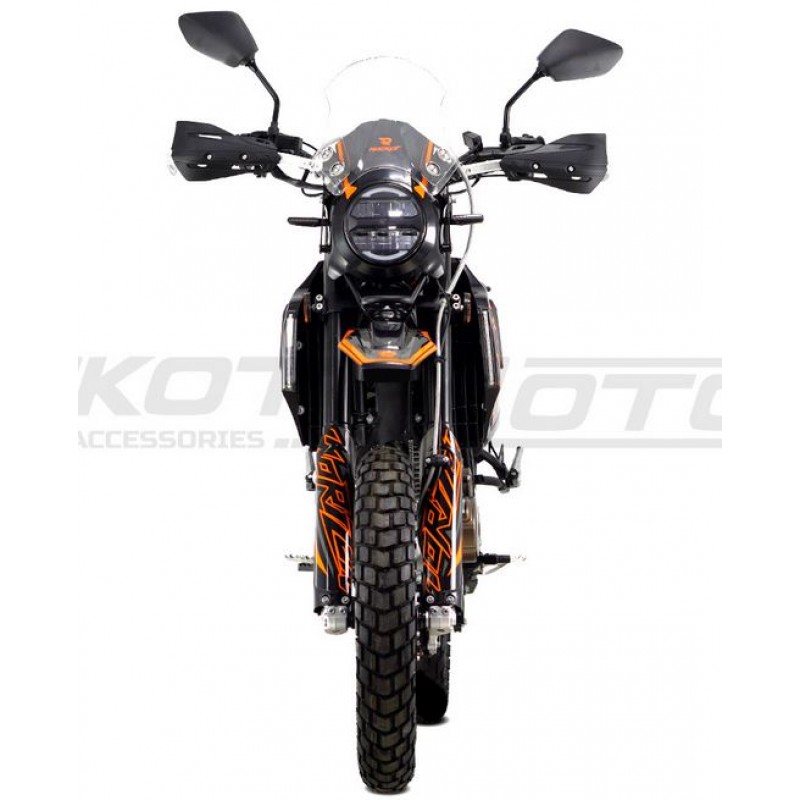 Купить  Мотоцикл внедорожный ROCKOT WARRIOR (ЭПТС) Тур-эндуро LX176FMN Тур-эндуро (реплика Husqvarna Norden) Мотард 21/18" (шт) (ROCKOT (ФОТО купить с доставкой по Москве и России, цена, технические характеристики, комплектация фото  - motoserp.ru