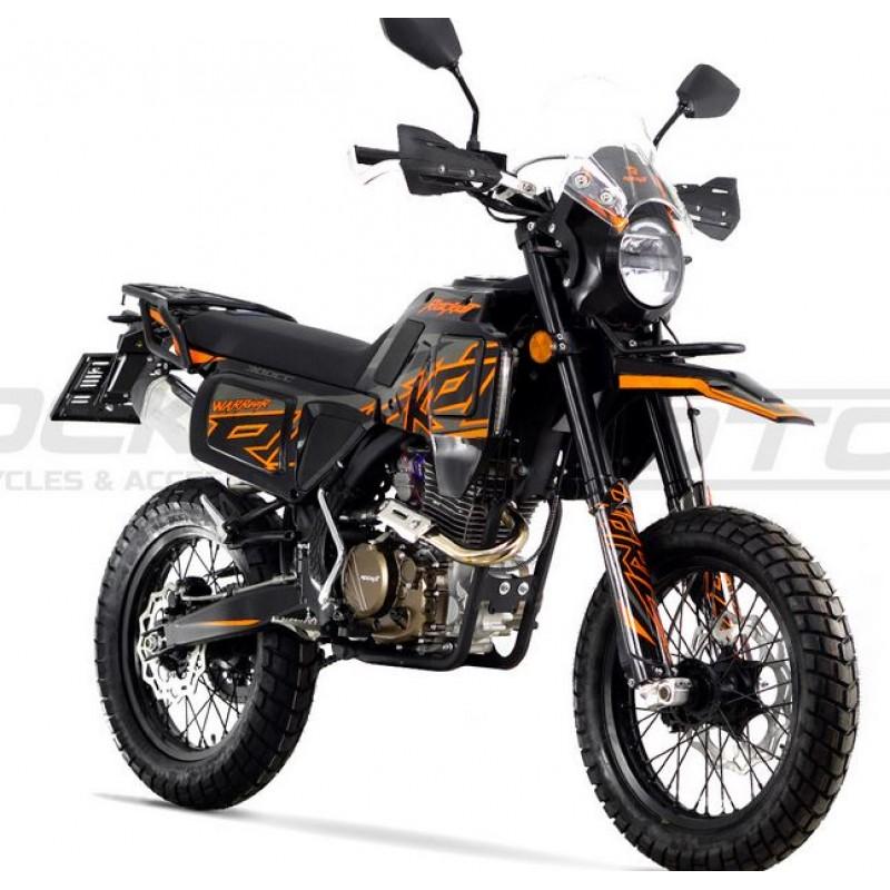 Купить  Мотоцикл внедорожный ROCKOT WARRIOR (ЭПТС) Тур-эндуро LX176FMN Тур-эндуро (реплика Husqvarna Norden) Мотард 21/18" (шт) (ROCKOT (ФОТО купить с доставкой по Москве и России, цена, технические характеристики, комплектация фото  - motoserp.ru
