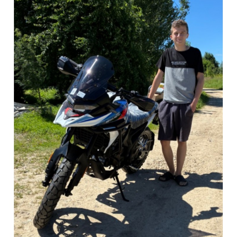 Купить  Мотоцикл внедорожный Regulmoto GTO (ЭПТС) 300 NB ZS174NB, 17/17" (шт) купить с доставкой по Москве и России, цена, технические характеристики, комплектация фото  - motoserp.ru
