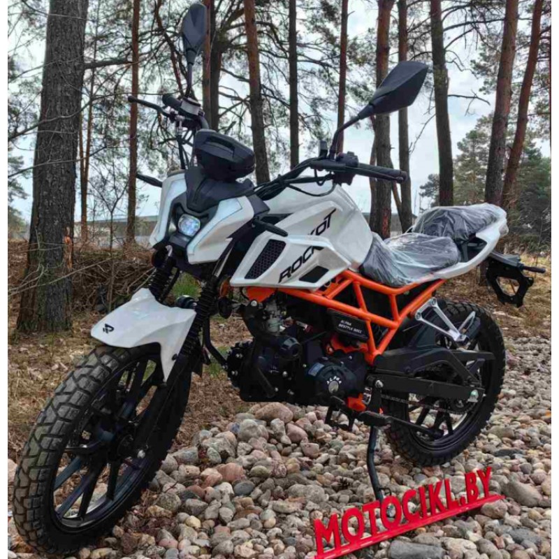 Купить  Мопед Rockot Alpha RESTYLE (Альфа Рестайл) + ЦПГ 4Т,возд. охл.,17"/17" диск./диск. (шт) 01250 (Rockot (ФОТО купить с доставкой по Москве и России, цена, технические характеристики, комплектация фото  - motoserp.ru