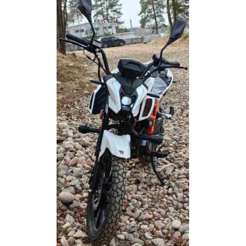 Купить  Мопед Rockot Alpha RESTYLE (Альфа Рестайл) + ЦПГ 4Т,возд. охл.,17"/17" диск./диск. (шт) 01250 (Rockot (ФОТО купить с доставкой по Москве и России, цена, технические характеристики, комплектация фото  - motoserp.ru