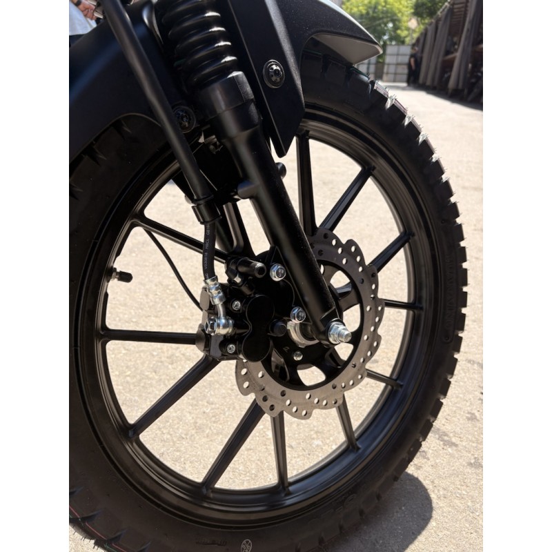 Купить  Мопед Rockot Alpha RESTYLE (Альфа Рестайл) + ЦПГ 4Т,возд. охл.,17"/17" диск./диск. (шт) 01250 (Rockot (ФОТО купить с доставкой по Москве и России, цена, технические характеристики, комплектация фото  - motoserp.ru