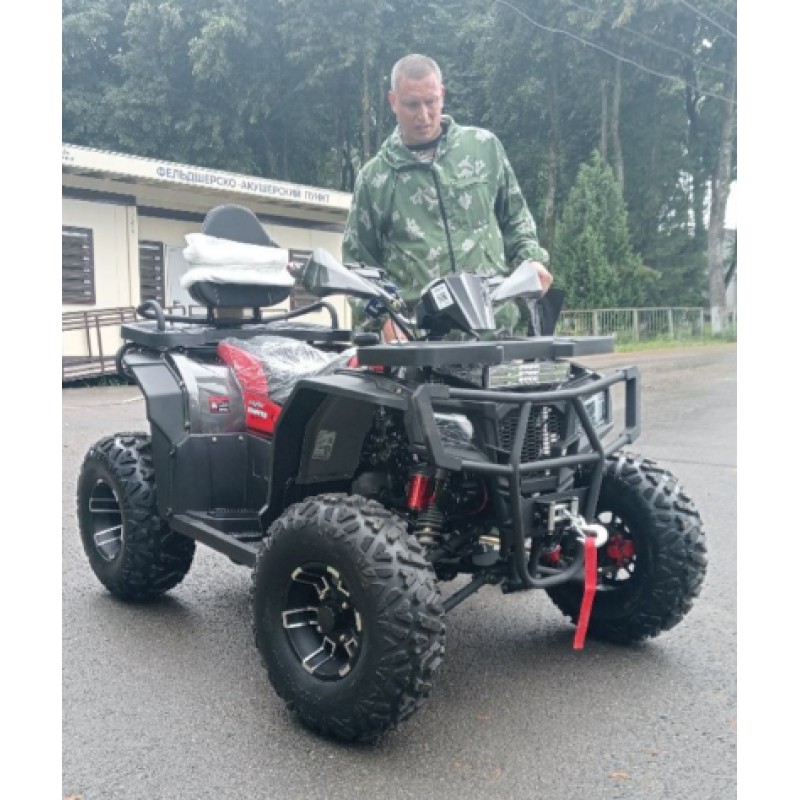 Купить  200cc Комплект запчастей для сборки ATV Bam X 200cc Длинная База, Лебедка, 10/10", фарком, спинка, дуги пас, фара-балка, защита рук (шт) (ФОТО (Ram купить с доставкой по Москве и России, цена, технические характеристики, комплектация фото  - motoserp.ru