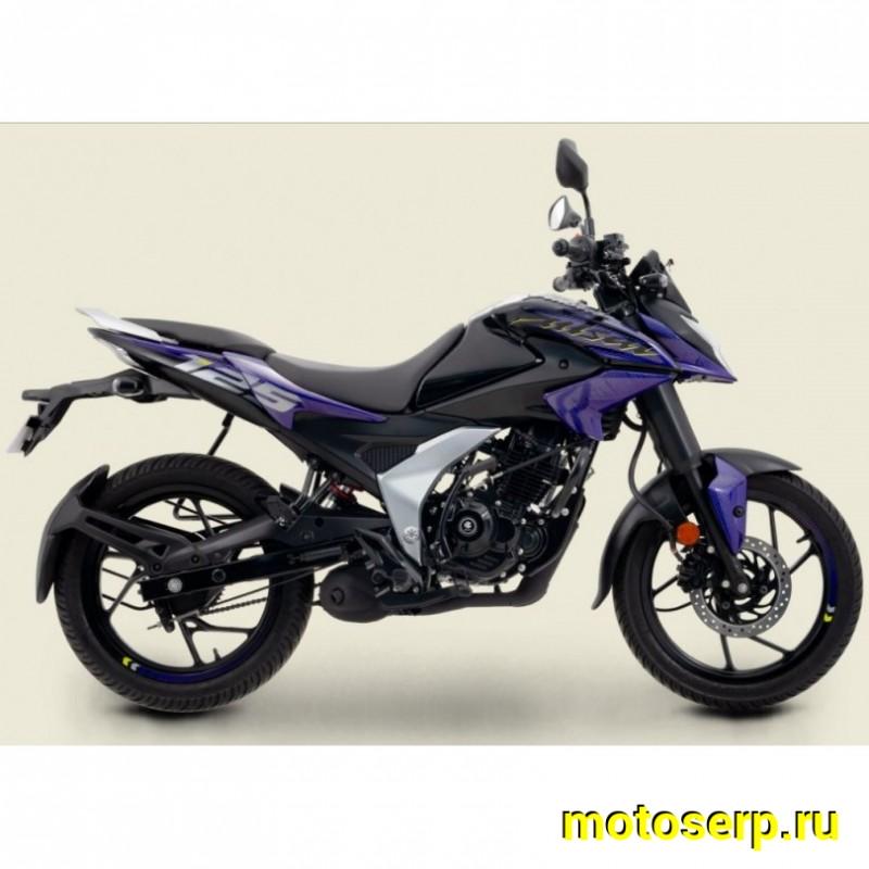 Купить  Мотоцикл BAJAJ Pulsar N125 ( Баджаж Пульсар 125) 125сс, 4Т, возд.охл., карбюр., кол.17"/17" (шт) купить с доставкой по Москве и России, цена, технические характеристики, комплектация фото  - motoserp.ru
