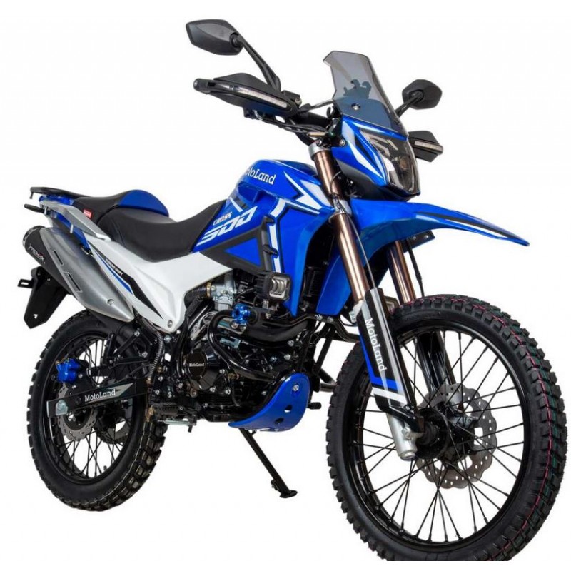 Купить  Мотоцикл внедорожный Motoland 300 ENDURO SHIFTсиний (ЭПТС), 21/18,  172FMM PR300  (шт) (ML 26630 купить с доставкой по Москве и России, цена, технические характеристики, комплектация фото  - motoserp.ru