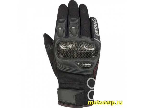 Купить  Перчатки (кожа) Bering Raid Black T10 (L) (пар) (BGE720-T10 купить с доставкой по Москве и России, цена, технические характеристики, комплектация фото  - motoserp.ru