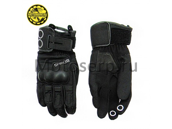 Купить  Перчатки Bering PROFIL Black T8 (S) (пар) (BGE750-T8 купить с доставкой по Москве и России, цена, технические характеристики, комплектация фото  - motoserp.ru