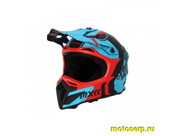 Купить  Шлем Кросс Acerbis PROFILE 5 22-06 Red/Blue (L) (шт) (Acerbis 0025274.244.066 купить с доставкой по Москве и России, цена, технические характеристики, комплектация фото  - motoserp.ru