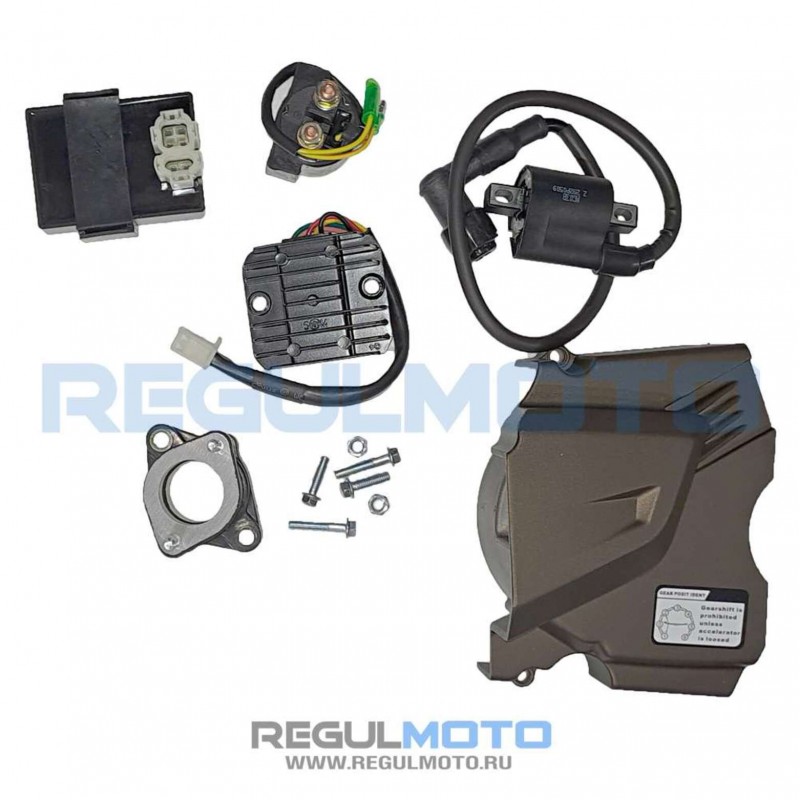 Купить  Двигатель  в сб. 300cc 172FMM PR300 ZS (175FMN) 4Т, 6 передач, с баланс. валом (шт) (Техмаркет zspr3006BOX-0096  купить с доставкой по Москве и России, цена, технические характеристики, комплектация фото  - motoserp.ru