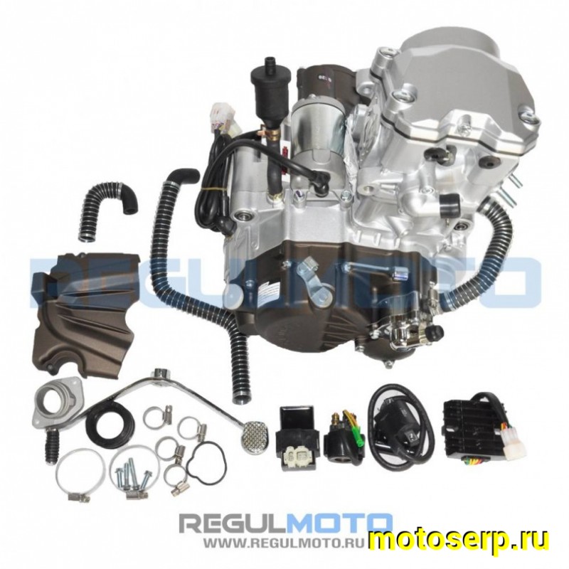 Купить  Двигатель  в сб. 300cc ZS174MN-5A (NB300) 4Т, вод. охл., электростартер, 5 передач (шт) (Техмаркет zsnb3005BOX-4022 (фото купить с доставкой по Москве и России, цена, технические характеристики, комплектация фото  - motoserp.ru