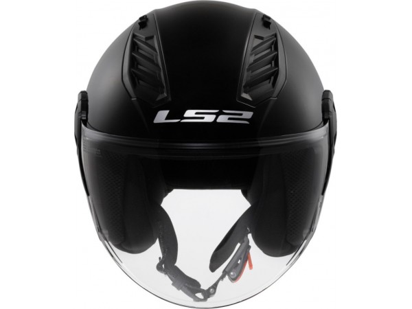 Купить  Шлем открытый LS2 OF616 AIRFLOW 2 SOLID Gloss Black (S) (шт) (LS2 купить с доставкой по Москве и России, цена, технические характеристики, комплектация фото  - motoserp.ru