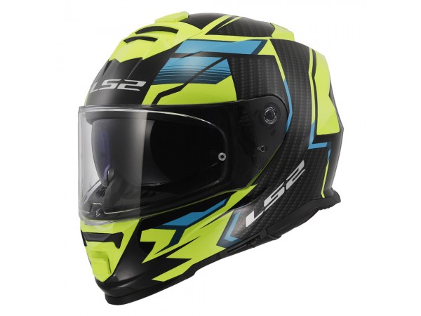 Купить  Шлем закрытый LS2 FF800 STORM II TRACKER Black Yellow (XL) интеграл (шт) (LS2 купить с доставкой по Москве и России, цена, технические характеристики, комплектация фото  - motoserp.ru