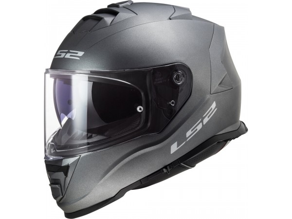 Купить  Шлем закрытый LS2 FF800 STORM II Solid Matt Titanium (XXL) интеграл (шт) (LS2 купить с доставкой по Москве и России, цена, технические характеристики, комплектация фото  - motoserp.ru