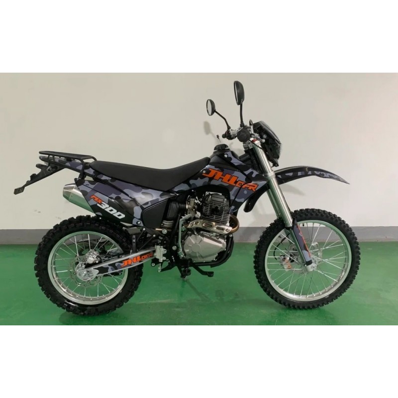 Купить  Мотоцикл Кросс/Эндуро JHL MX 300 камуфляж (спортинв) 21/18, 300cc, ZS172FMM-5 PR  (шт) (ТехМаркет купить с доставкой по Москве и России, цена, технические характеристики, комплектация фото  - motoserp.ru