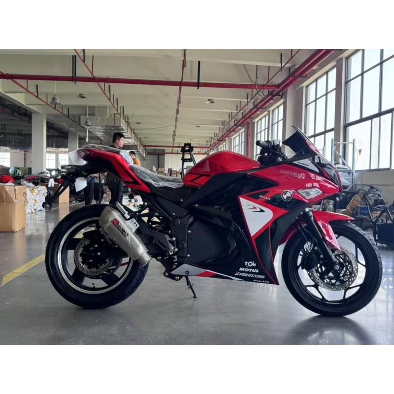 Купить  Электрокомплект Мото. GSR 5000 Ват, 72V 60Ah, колеса 17", тормоза гидр.  диск, ЛИТИЕВЫЙ АККУМУЛЯТОР (шт) купить с доставкой по Москве и России, цена, технические характеристики, комплектация фото  - motoserp.ru