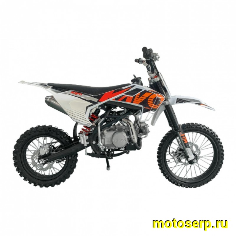 Купить  Питбайк KAYO M125EM 17/14 (механ. сцепл., эл. стартер 2026 г.) (шт) (SM купить с доставкой по Москве и России, цена, технические характеристики, комплектация фото  - motoserp.ru