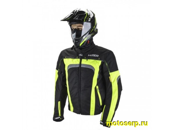 Купить  Куртка с жесткими вставками текстильная HIZER CE-2102 (M) (ML 14765 купить с доставкой по Москве и России, цена, технические характеристики, комплектация фото  - motoserp.ru