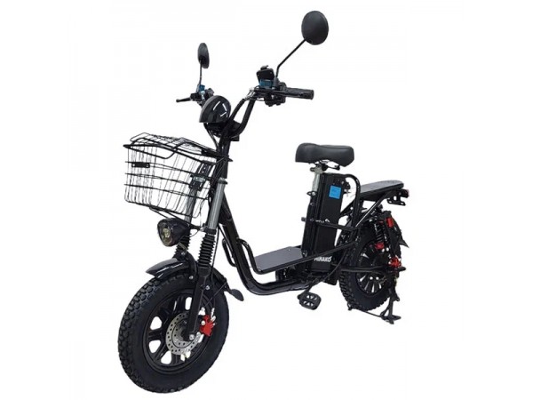Купить  Электрокомплект 16" 500 Вт Курьерский MONSTER PRO рама-сталь, тормз - гидр.Disk, съёмная Li-ion батарея 48V, 30Ah адаптер 220В  (шт) (Кит купить с доставкой по Москве и России, цена, технические характеристики, комплектация фото  - motoserp.ru