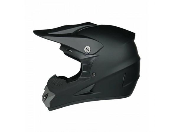 Купить  Шлем Кросс (Детский) MOTAX 125 Argos Matt Black (G22) (S) (шт) (MOTAX купить с доставкой по Москве и России, цена, технические характеристики, комплектация фото  - motoserp.ru