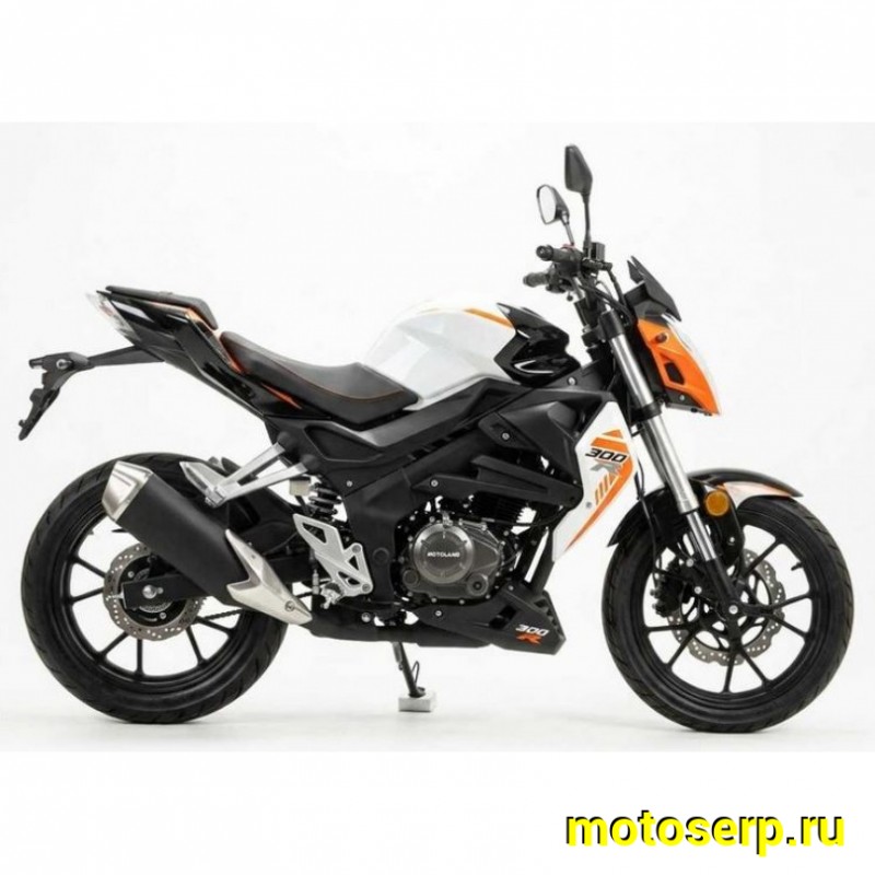 Купить  Мотоцикл  Motoland WASP 300(4T PR300) 17/17" 172FMM-5 PR300 (шт) (ML26635 купить с доставкой по Москве и России, цена, технические характеристики, комплектация фото  - motoserp.ru