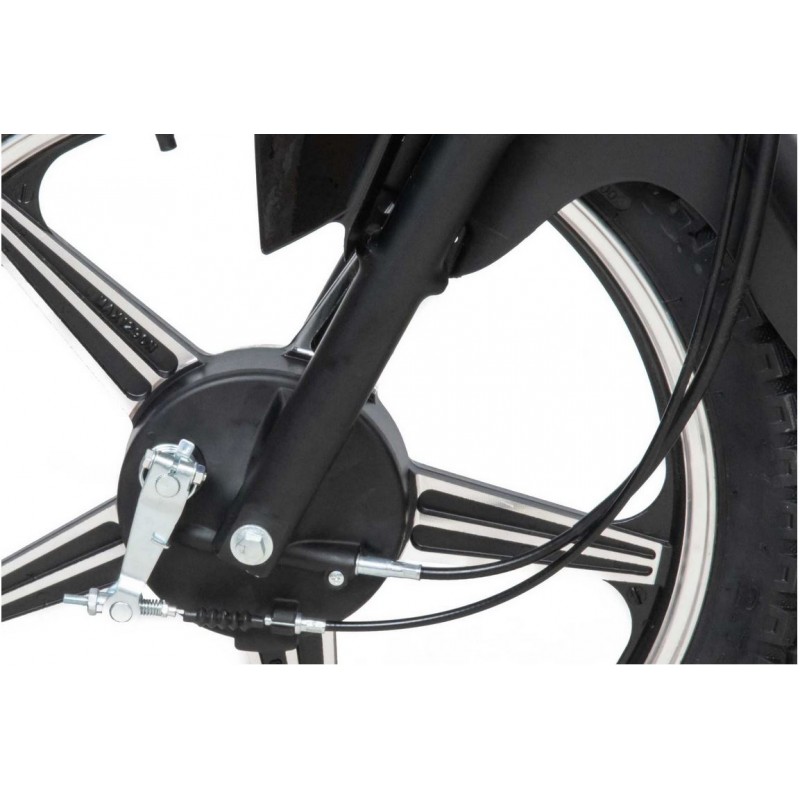 Купить  Мопед Motoland Альфа RT 11 50сс чёрный (A) 18/18" (шт) (ML 21924 (ФОТО купить с доставкой по Москве и России, цена, технические характеристики, комплектация фото  - motoserp.ru