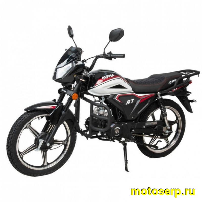 Купить  Мопед Motoland Альфа RT 11 50сс чёрный (A) 18/18" (шт) (ML 21924 (ФОТО купить с доставкой по Москве и России, цена, технические характеристики, комплектация фото  - motoserp.ru
