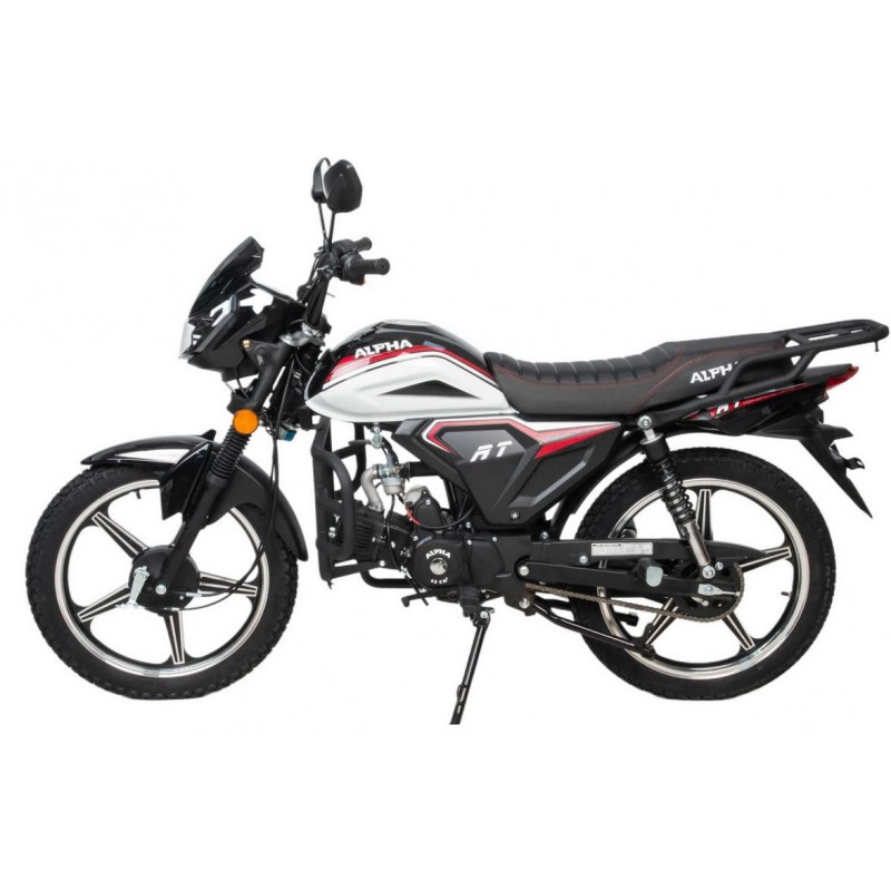 Купить  Мопед Motoland Альфа RT 11 50сс чёрный (A) 18/18" (шт) (ML 21924 (ФОТО купить с доставкой по Москве и России, цена, технические характеристики, комплектация фото  - motoserp.ru