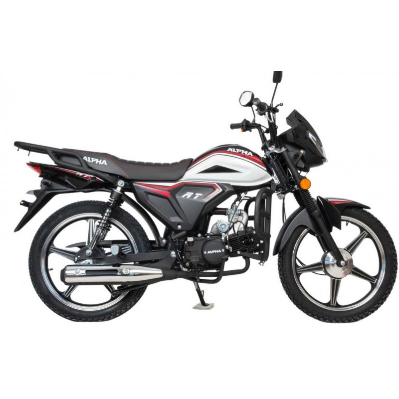 Купить  Мопед Motoland Альфа RT 11 50сс чёрный (A) 18/18" (шт) (ML 21924 (ФОТО купить с доставкой по Москве и России, цена, технические характеристики, комплектация фото  - motoserp.ru