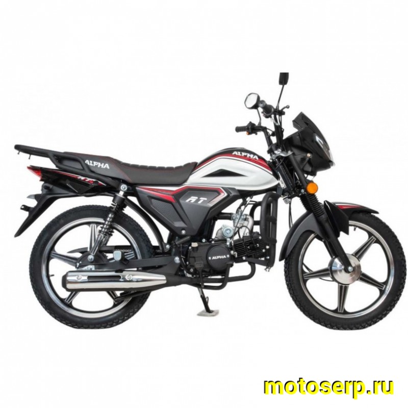 Купить  Мопед Motoland Альфа RT 11 50сс чёрный (A) 18/18" (шт) (ML 21924 (ФОТО купить с доставкой по Москве и России, цена, технические характеристики, комплектация фото  - motoserp.ru