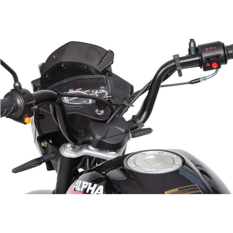 Купить  Мопед Motoland Альфа RT 11 50сс чёрный (A) 18/18" (шт) (ML 21924 (ФОТО купить с доставкой по Москве и России, цена, технические характеристики, комплектация фото  - motoserp.ru