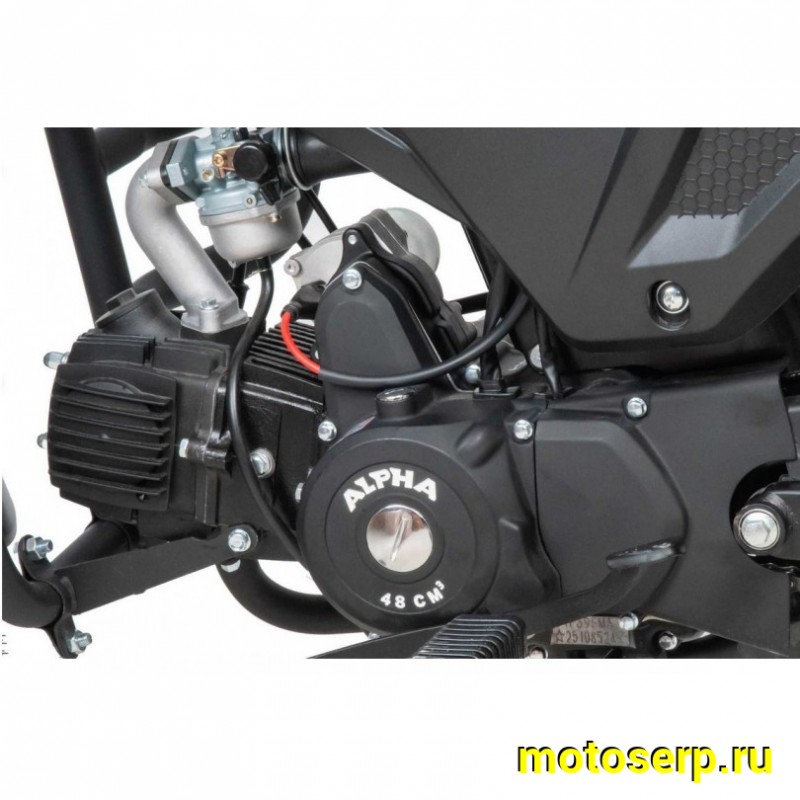 Купить  Мопед Motoland Альфа RT 11 50сс чёрный (A) 18/18" (шт) (ML 21924 (ФОТО купить с доставкой по Москве и России, цена, технические характеристики, комплектация фото  - motoserp.ru
