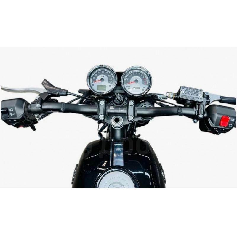 Купить  Мотоцикл RACER RC300-GY8H Triumph Чёрный (Рейсер Триумф) Кафе-рейсер 300cc, 170FMN 25лс, 4Т; 17"; 5 пер, диск торм, (шт)(ФОТО купить с доставкой по Москве и России, цена, технические характеристики, комплектация фото  - motoserp.ru