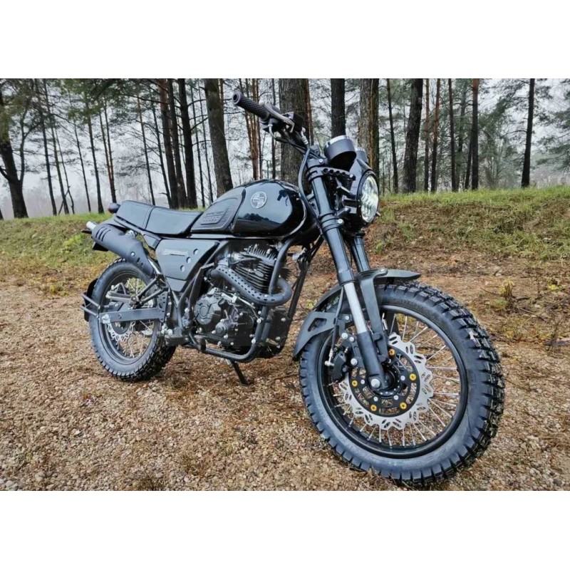 Купить  Мотоцикл RACER RC300-GY8H Triumph Чёрный (Рейсер Триумф) Кафе-рейсер 300cc, 170FMN 25лс, 4Т; 17"; 5 пер, диск торм, (шт)(ФОТО купить с доставкой по Москве и России, цена, технические характеристики, комплектация фото  - motoserp.ru